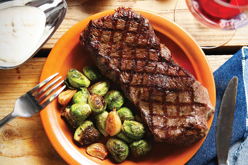 Certified Angus Boneless Beef USDA Prime New York Steaks