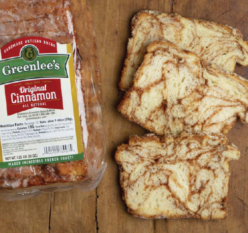 Greenlee's Cinnamon Bread Loaf