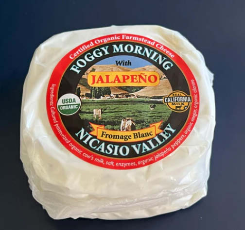 Nicasio Valley Cheese Foggy Morning with Jalapeño