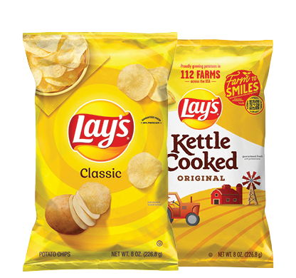 Lay's Classic or Kettle Cooked Potato Chips