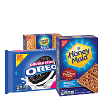 Nabisco Honey Maid or Oreo Cookies