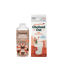 Chobani Creamer or Oat Milk