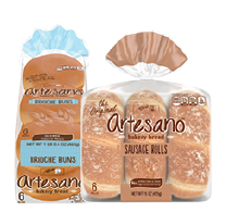 Alfaro’s  Artesano or Brioche Hot Dog or Hamburger Buns