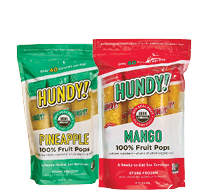 Hundy! Organic 100% Fruit Pops