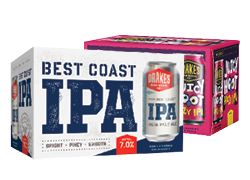 Drake's Best Coast IPA or Juicy Hoot Hazy IPA