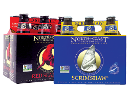 North Coast Red Seal Ale or Scrimshaw