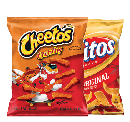 Cheetos or Fritos Chips