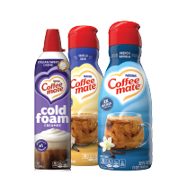 Coffee Mate Creamers or Cold Foam