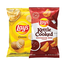 Lay's Classic or Kettle Cooked Potato Chips
