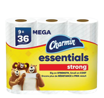 Charmin Essentials Strong Bathroom Tissue