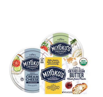 Miyoko's Creamery Vegan Butter or Cream Cheese