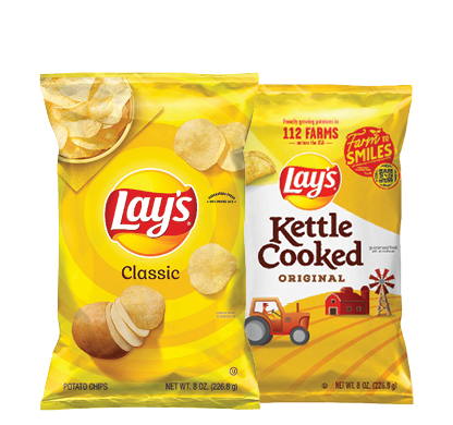 Lay's Classic or Kettle Cooked Potato Chips