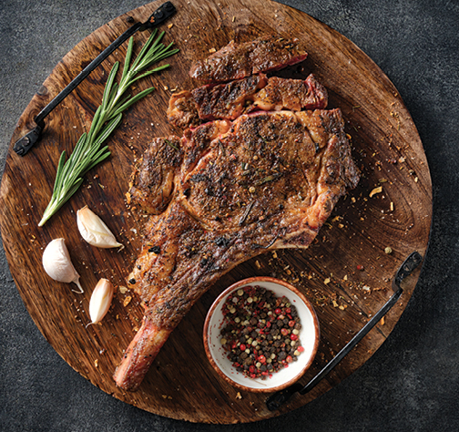 USDA Choice Angus Beef Bone‑In Ribeye Steaks