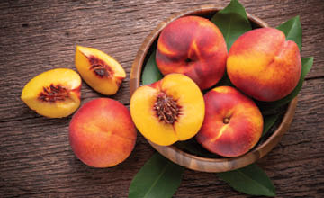 Fresh Yellow Peaches