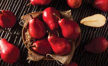 Organic Red Pears